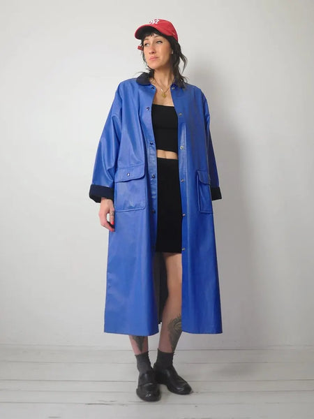 1990's Long Trench Raincoat