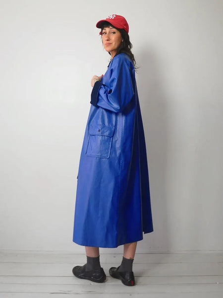1990's Long Trench Raincoat