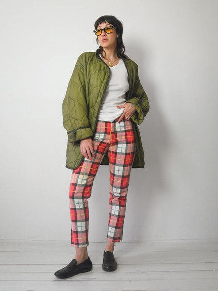 1982 Olive Quilted Military Liner