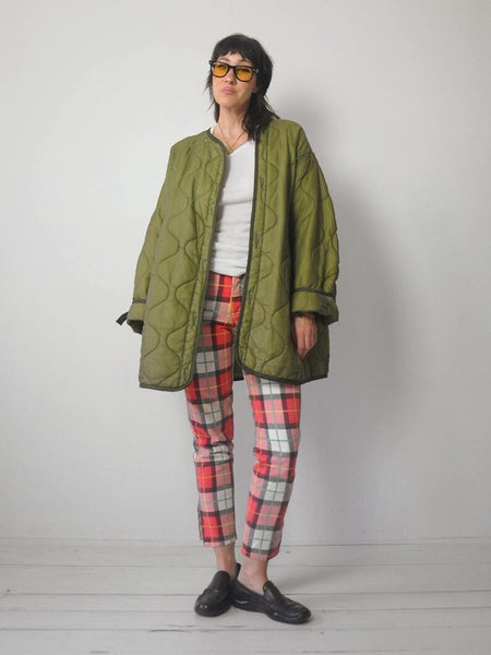 1982 Olive Quilted Military Liner