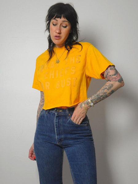 70's Beat the Chiefs Distressed Tee