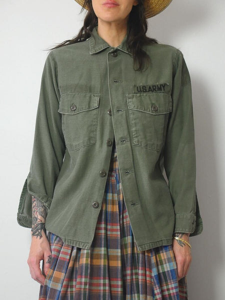 1970's OG-107 Military ARMY Shacket