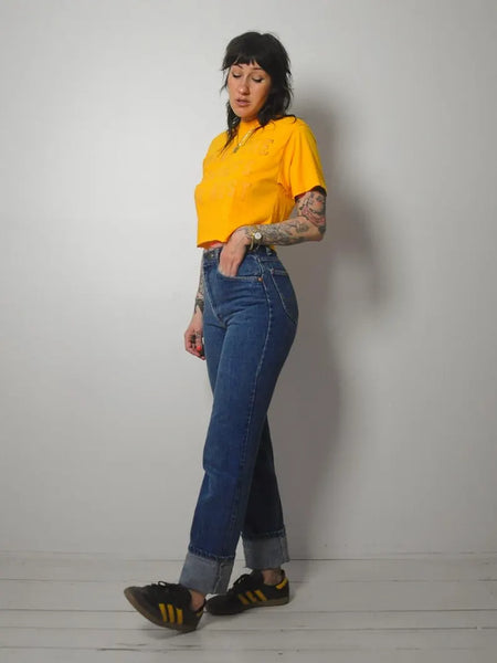 1980's High Waist Lee Jeans 26x34