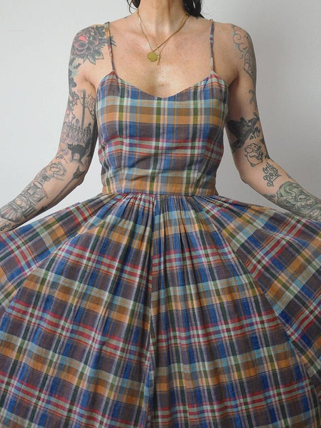 Ralph Lauren Madras Plaid Sundress