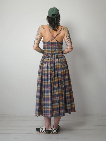 Ralph Lauren Madras Plaid Sundress
