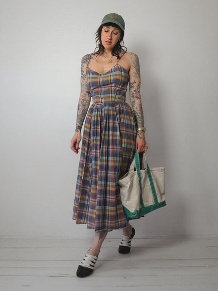 Ralph Lauren Madras Plaid Sundress