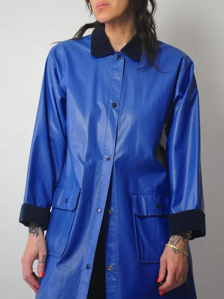 1990's Long Trench Raincoat