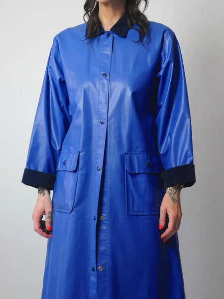 1990's Long Trench Raincoat