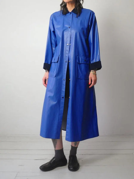 1990's Long Trench Raincoat