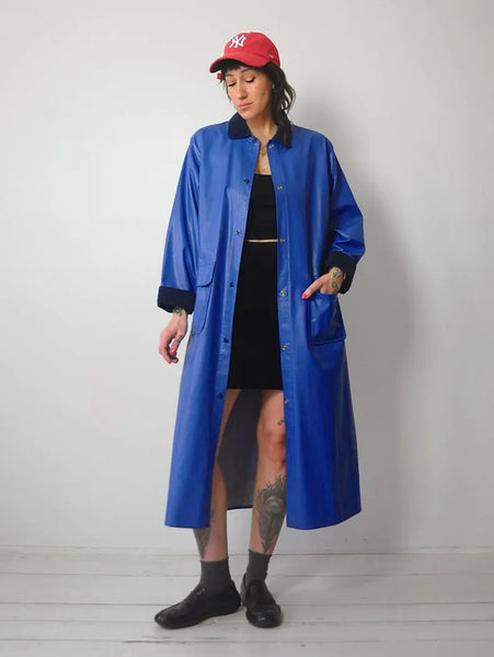 1990's Long Trench Raincoat