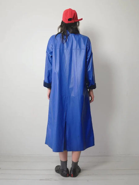1990's Long Trench Raincoat