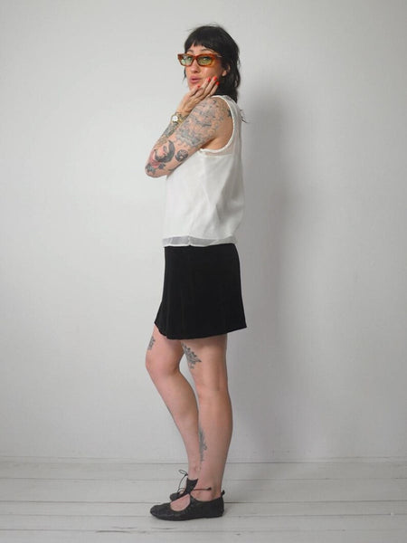 1990's Sheer Layered Blouse