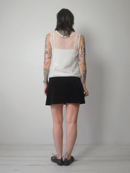 1990's Sheer Layered Blouse