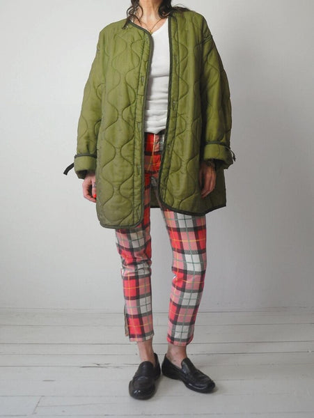 1982 Olive Quilted Military Liner