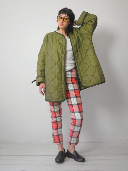 1982 Olive Quilted Military Liner