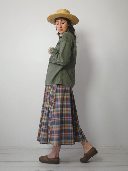 1970's OG-107 Military ARMY Shacket