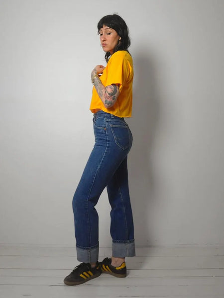 1980's High Waist Lee Jeans 26x34