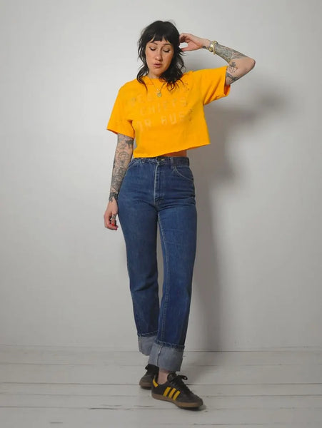1980's High Waist Lee Jeans 26x34