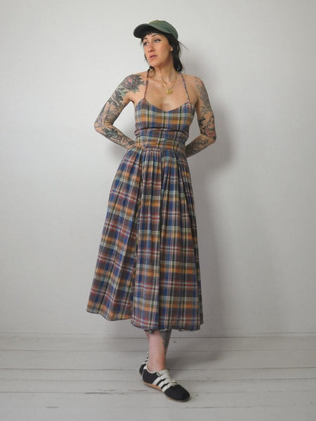 Ralph Lauren Madras Plaid Sundress