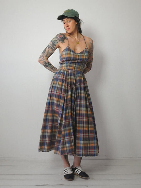 Ralph Lauren Madras Plaid Sundress