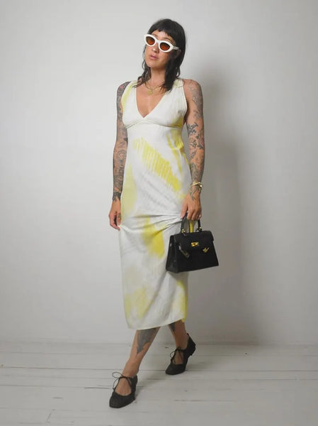 1960's Watercolor Slip Dress