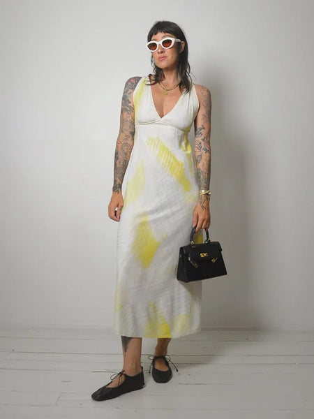 1960's Watercolor Slip Dress