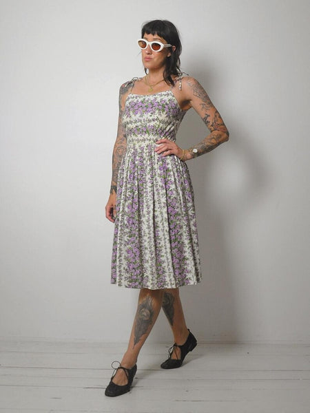 1950's Rose Garden Sundress