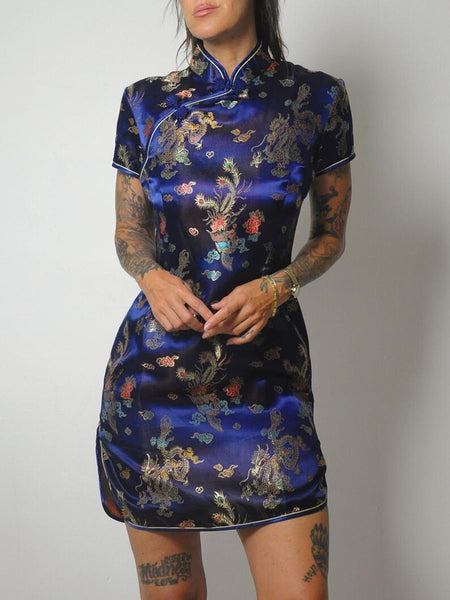 Dragon Cheongsam Dress