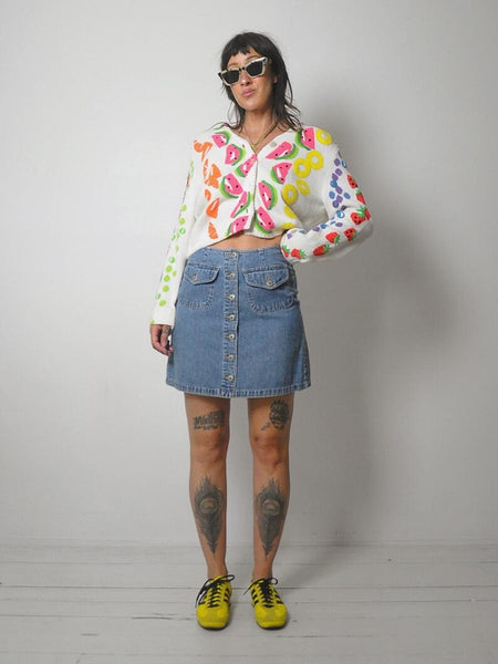 1996 Michael Simon Fruit Cardigan