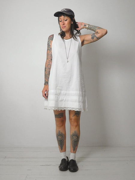 Minimal Edwardian Lawn Dress