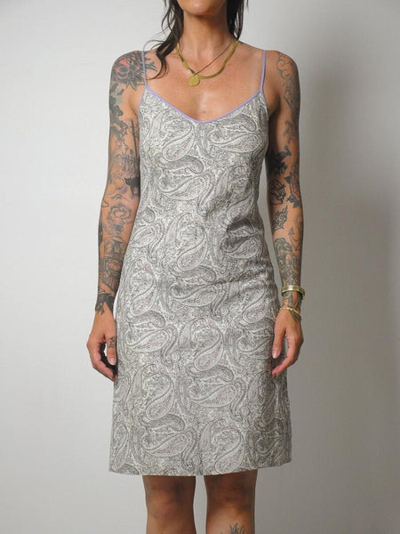 y2k J.Crew Paisley Sundress