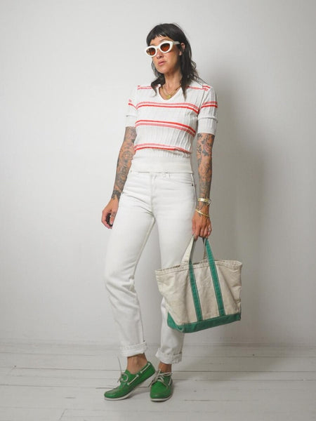 Ivory Levi's 501 Jeans 27x30