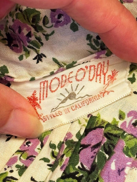 1950's Rose Garden Sundress