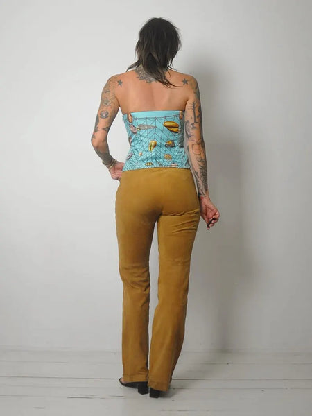 Silk Seashell Net Corset