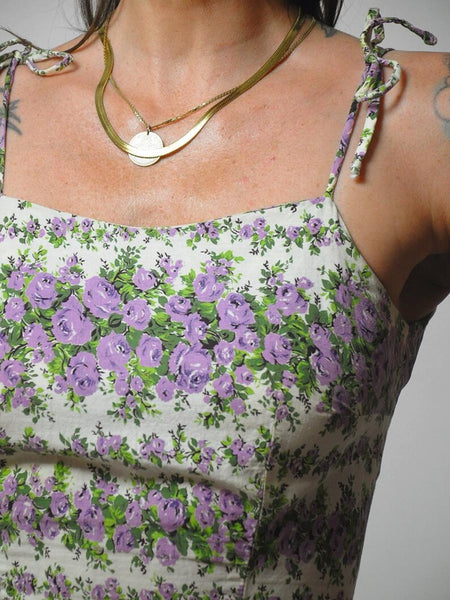 1950's Rose Garden Sundress