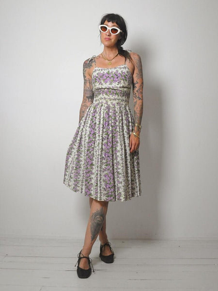 1950's Rose Garden Sundress