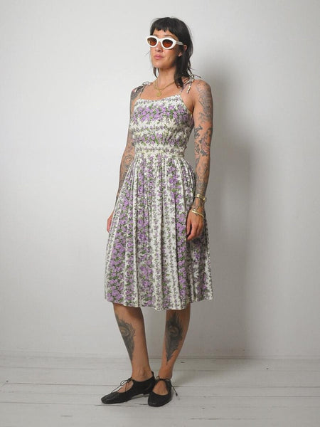 1950's Rose Garden Sundress