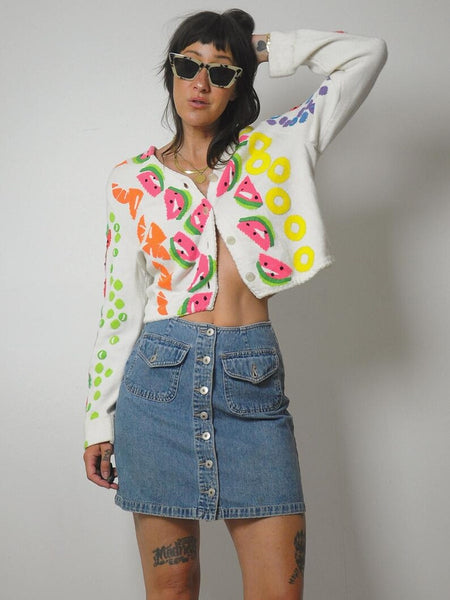 1996 Michael Simon Fruit Cardigan
