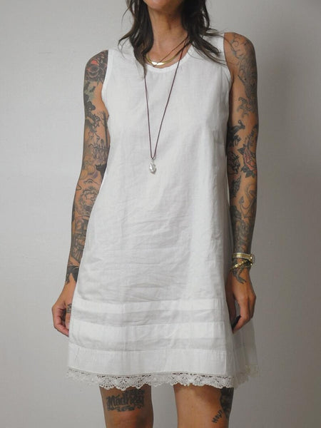 Minimal Edwardian Lawn Dress
