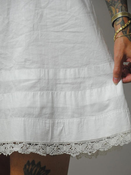 Minimal Edwardian Lawn Dress