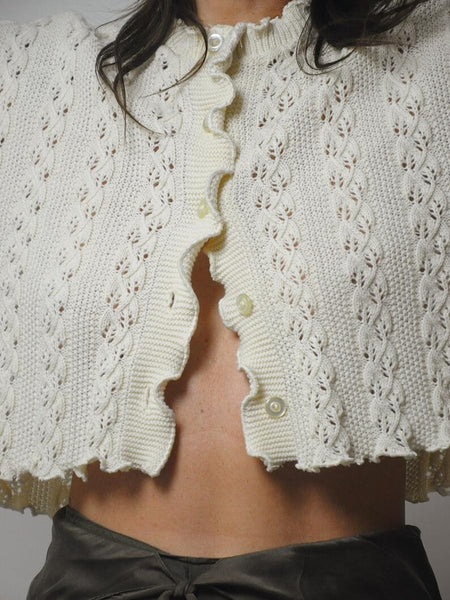 90's Summer Cropped sweater