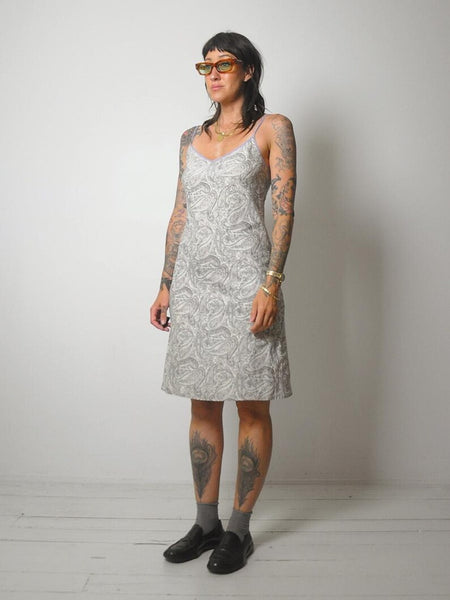 y2k J.Crew Paisley Sundress