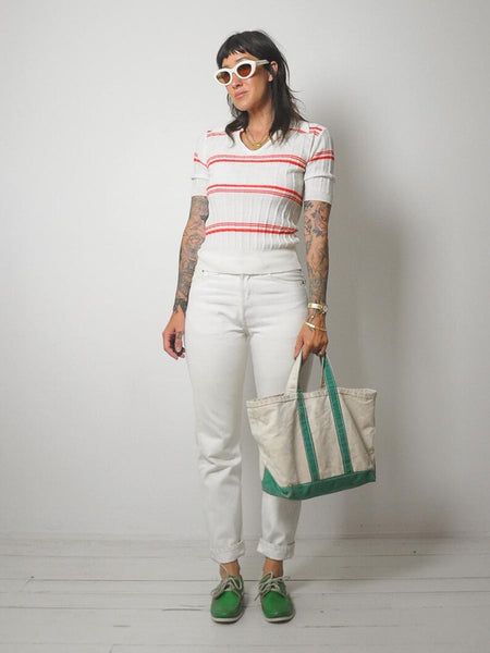Ivory Levi's 501 Jeans 27x30