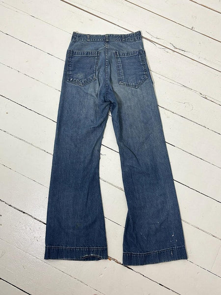 1970's Faded Bellbottom Jeans 25x29