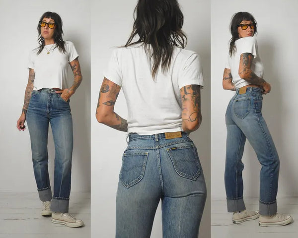 1970's Faded Lee Jeans 26x35