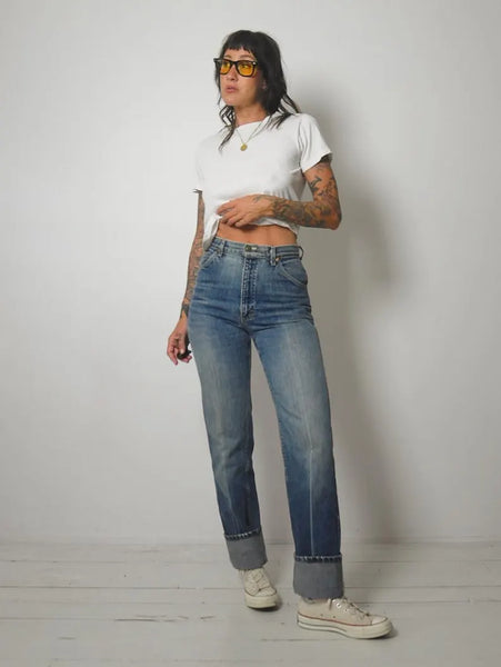 1970's Faded Lee Jeans 26x35
