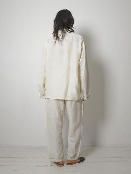 50's Silk Chinese Pajama Set
