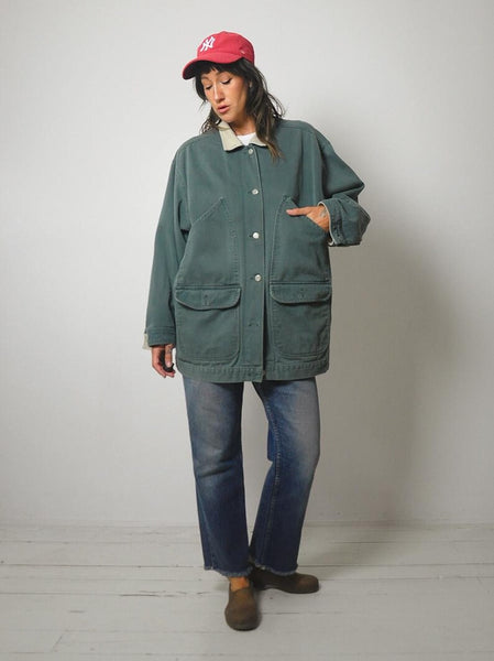 80's Forest Green Chore Coat