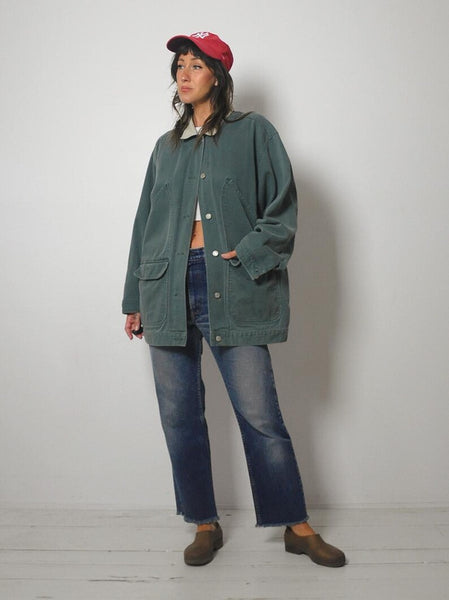 80's Forest Green Chore Coat