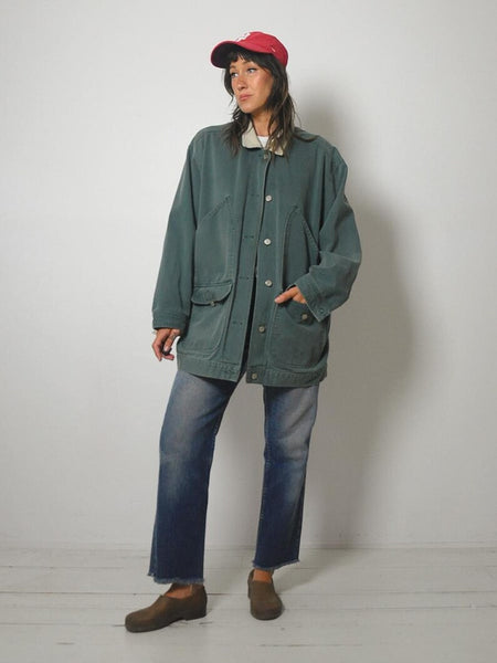 80's Forest Green Chore Coat